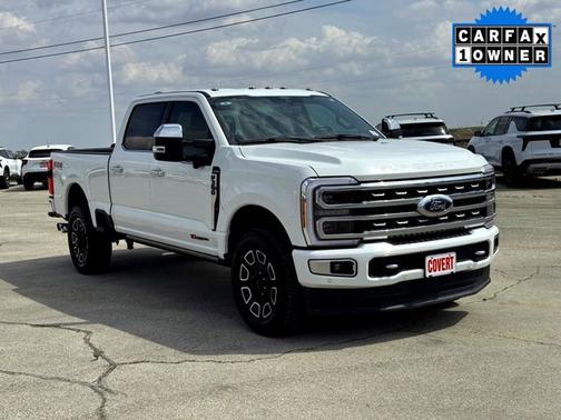 White 2024 Ford F-350 Platinum