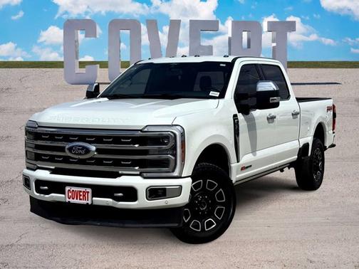 White 2024 Ford F-350 Platinum