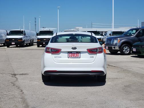Snow White Pearl 2014 Kia Optima Hybrid LX