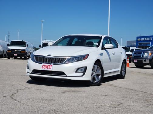 Snow White Pearl 2014 Kia Optima Hybrid LX