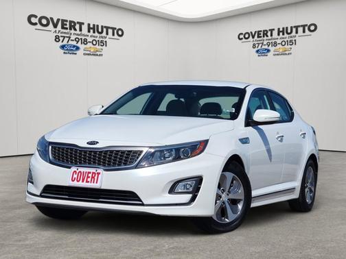 Snow White Pearl 2014 Kia Optima Hybrid LX