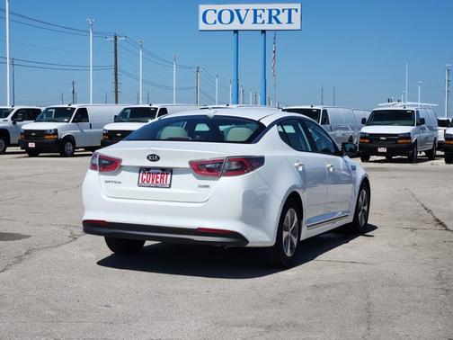 Snow White Pearl 2014 Kia Optima Hybrid LX