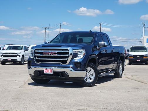 Pacific Blue Metallic 2022 GMC Sierra 1500 Limited SLE
