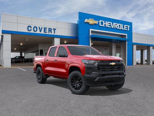 Radiant Red Tintcoat 2026 Chevrolet Colorado 2WD Work Truck