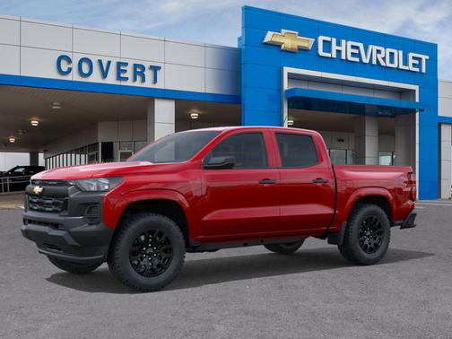 Radiant Red Tintcoat 2026 Chevrolet Colorado 2WD Work Truck