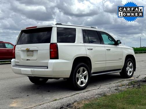 White Diamond Tricoat 2015 Chevrolet Tahoe LTZ