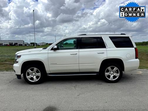 White Diamond Tricoat 2015 Chevrolet Tahoe LTZ