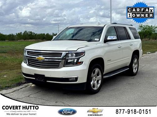 White Diamond Tricoat 2015 Chevrolet Tahoe LTZ
