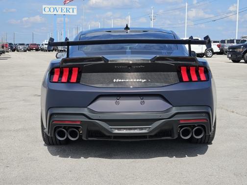 Blue 2025 Ford Mustang Dark Horse