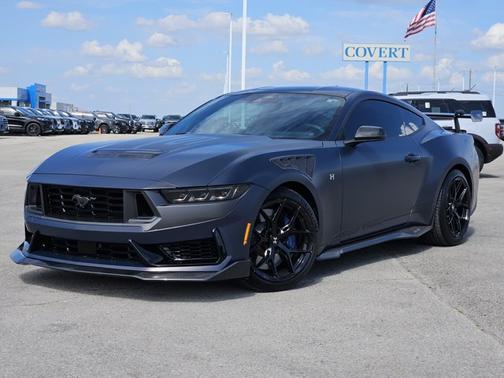 Blue 2025 Ford Mustang Dark Horse