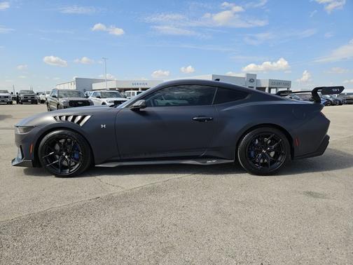 Blue 2025 Ford Mustang Dark Horse