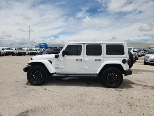 Bright White Clearcoat 2021 Jeep Wrangler Unlimited 4xe Unlimited Sahara