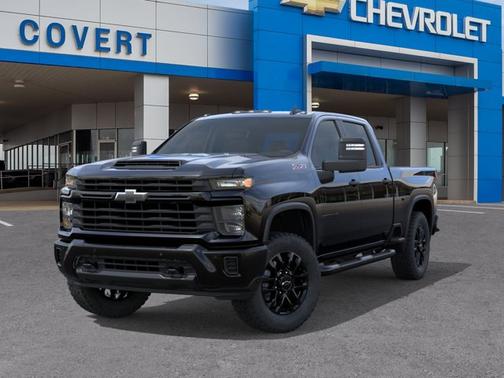 Black 2026 Chevrolet Silverado 2500 Custom