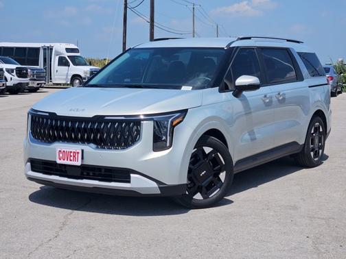 Ivory Silver 2025 Kia Carnival EX