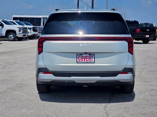 Ivory Silver 2025 Kia Carnival EX