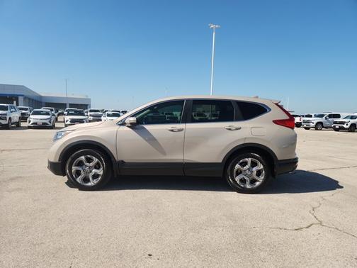 Gray 2018 Honda CR-V EX-L