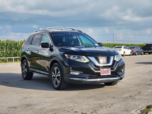 Magnetic Black 2017 Nissan Rogue SL