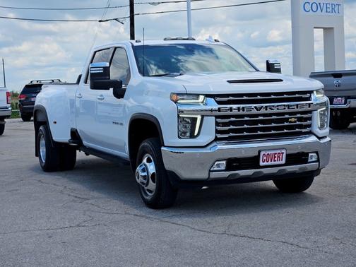 Summit White 2023 Chevrolet Silverado 3500 LTZ