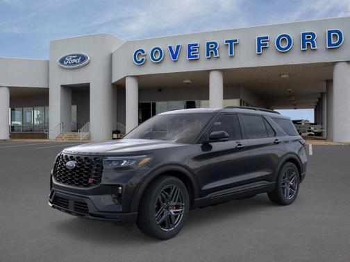 Agate Black Metallic 2026 Ford Explorer ST