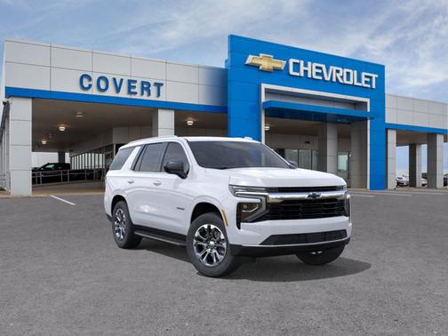 Summit White 2026 Chevrolet Tahoe LS