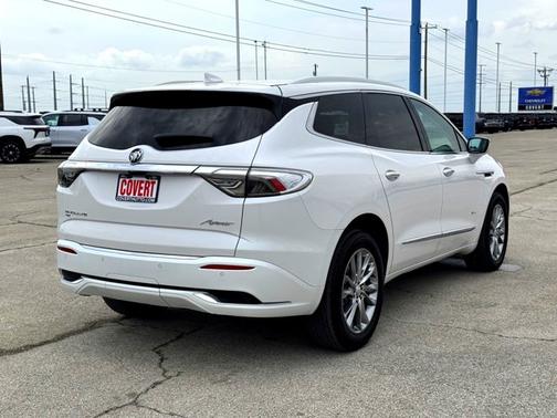 White Frost Tricoat 2024 Buick Enclave Avenir