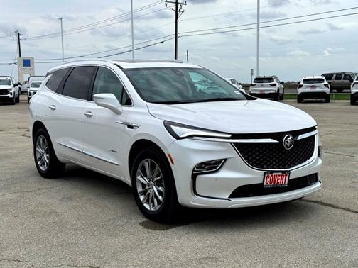 White Frost Tricoat 2024 Buick Enclave Avenir