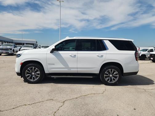 Summit White 2021 Chevrolet Tahoe LT