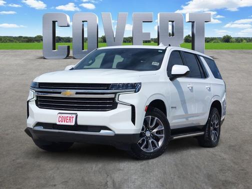 Summit White 2021 Chevrolet Tahoe LT