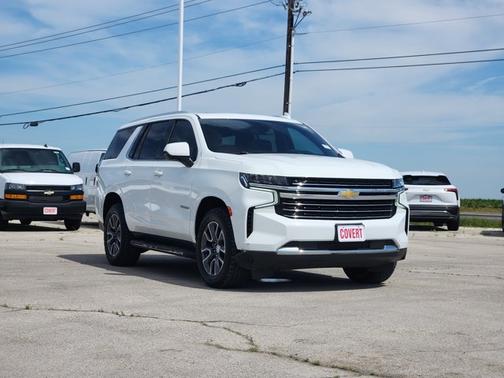 Summit White 2021 Chevrolet Tahoe LT