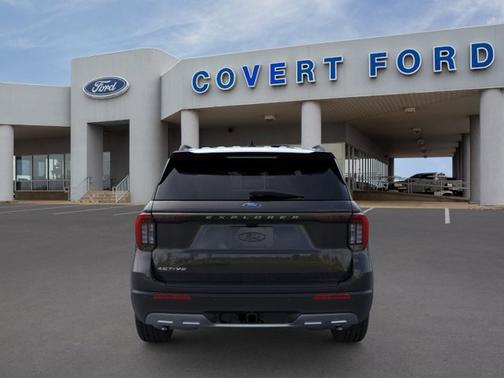 Agate Black Metallic 2026 Ford Explorer Active