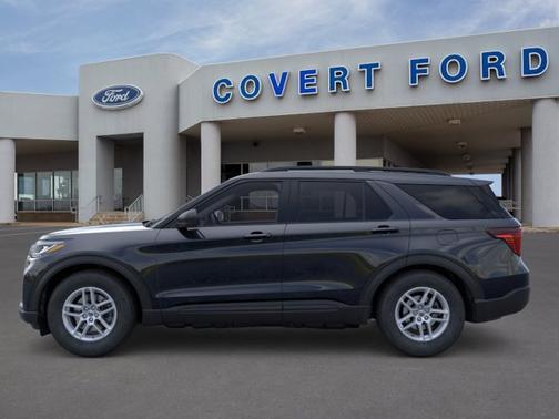 Agate Black Metallic 2026 Ford Explorer Active