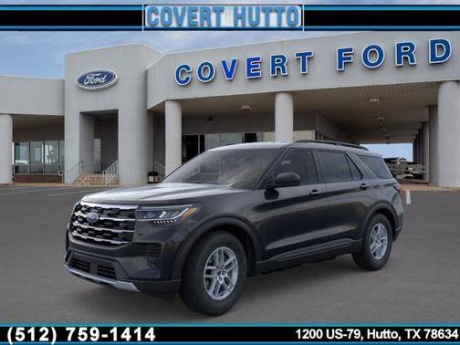 Agate Black Metallic 2026 Ford Explorer Active