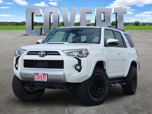 White 2024 Toyota 4Runner TRD Off Road