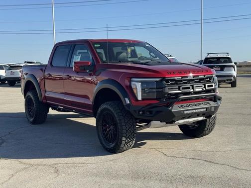 Rapid Red Metallic Tinted Clearcoat 2025 Ford F-150 Raptor