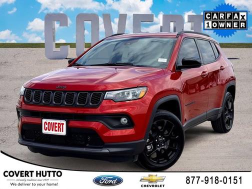 Red Hot Pearlcoat 2026 Jeep Compass Latitude Altitude
