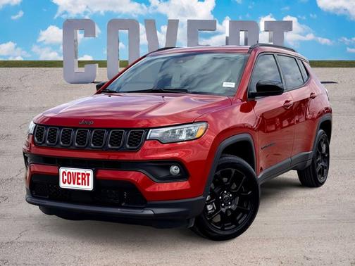 Red Hot Pearlcoat 2026 Jeep Compass Latitude Altitude