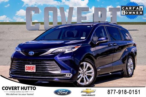 2021 Toyota Sienna Platinum 7 Passenger