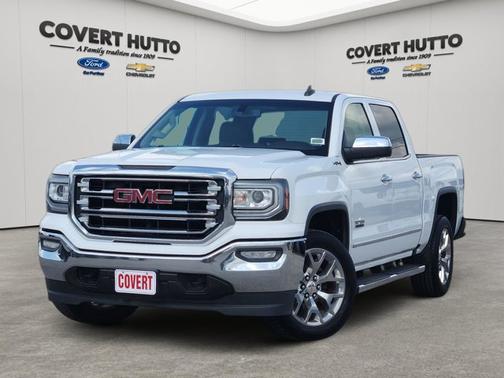 Summit White 2018 GMC Sierra 1500 SLT