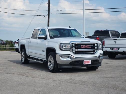 Summit White 2018 GMC Sierra 1500 SLT