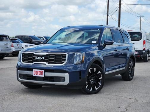 Midnight Lake Blue 2023 Kia Telluride SX