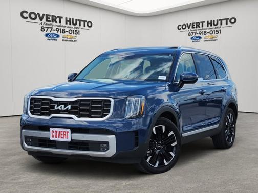 Midnight Lake Blue 2023 Kia Telluride SX