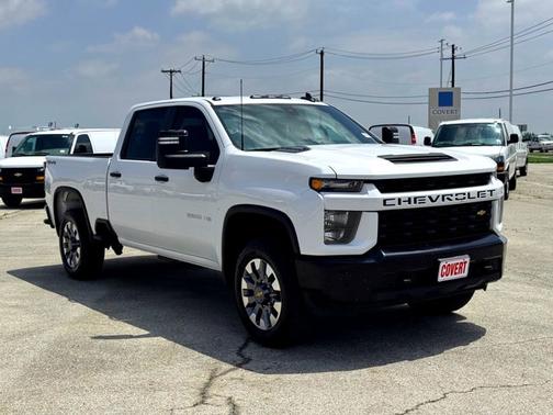 Summit White 2023 Chevrolet Silverado 2500 Custom