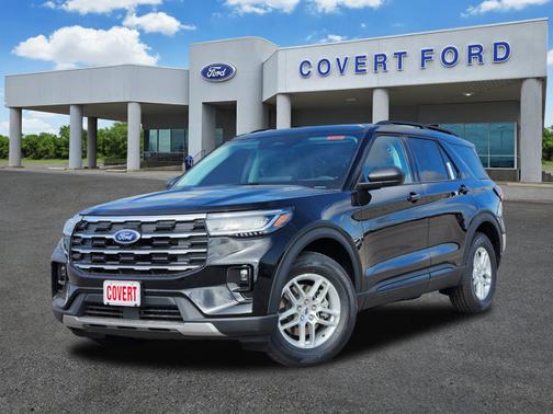 Agate Black Metallic 2026 Ford Explorer Active
