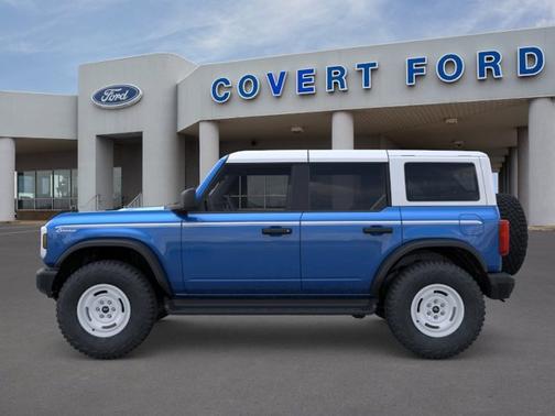 Velocity Blue Metallic 2026 Ford Bronco Heritage Edition