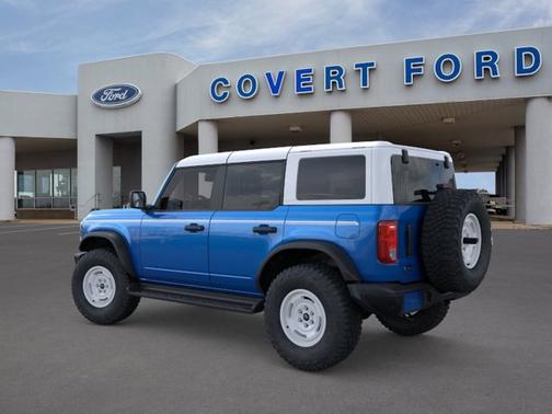 Velocity Blue Metallic 2026 Ford Bronco Heritage Edition