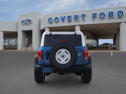 Velocity Blue Metallic 2026 Ford Bronco Heritage Edition