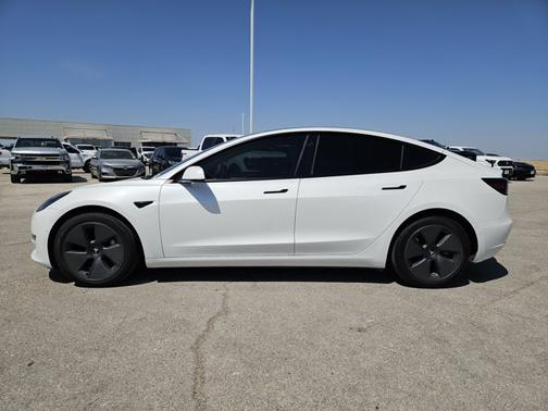 White 2022 Tesla Model 3 Long Range