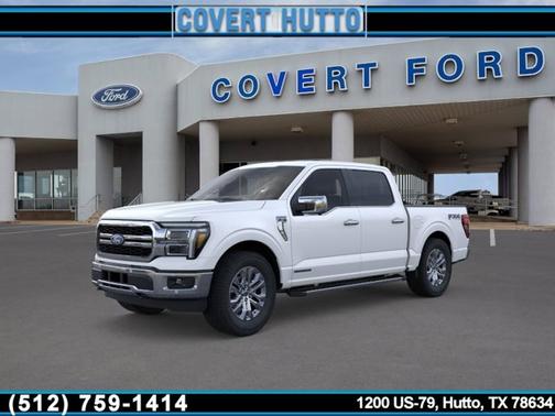 Star White Metallic Tri-Coat 2026 Ford F-150 LARIAT