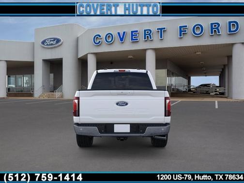 Star White Metallic Tri-Coat 2026 Ford F-150 LARIAT