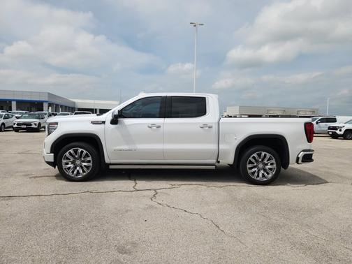 White Frost Tricoat 2024 GMC Sierra 1500 Denali